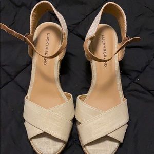 Lucky Brand women’s wedges